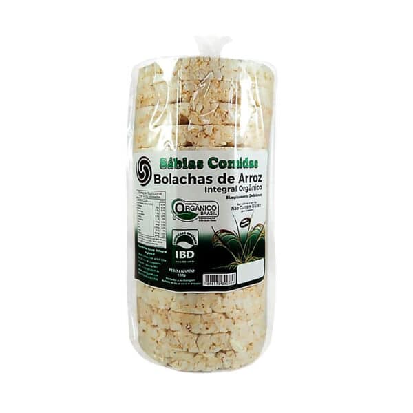 Bolacha de Arroz Sábias Comidas