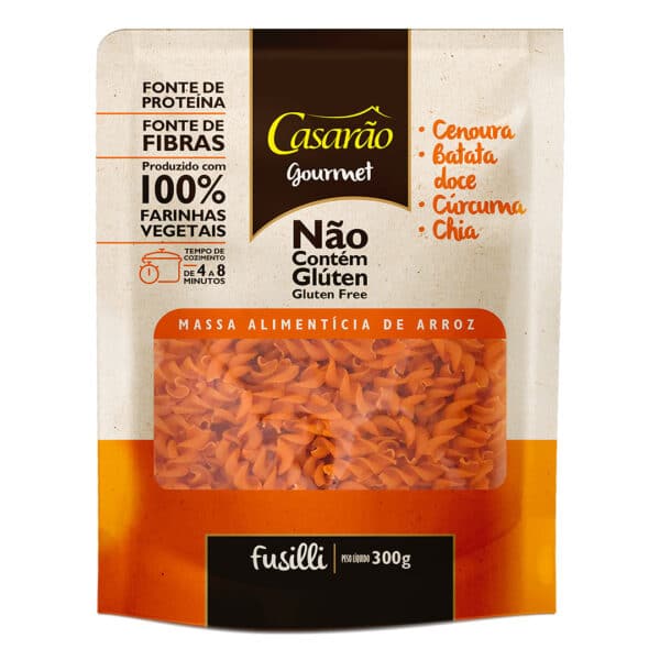 Fusilli de Cenoura