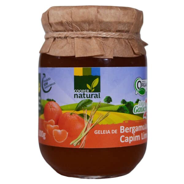 Geleia de Bergamota e Capim Limão