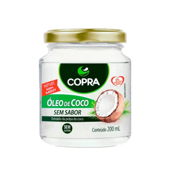 Óleo de Coco Copra sem Sabor