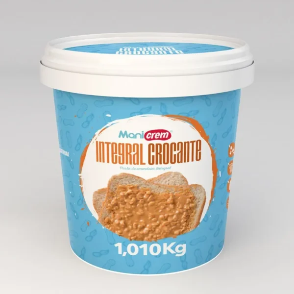 Pasta de Amendoim Integral Crocante