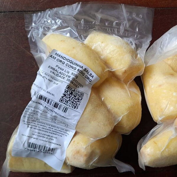 Mandioquinha Orgânica Congelada 500g - Imagem 2