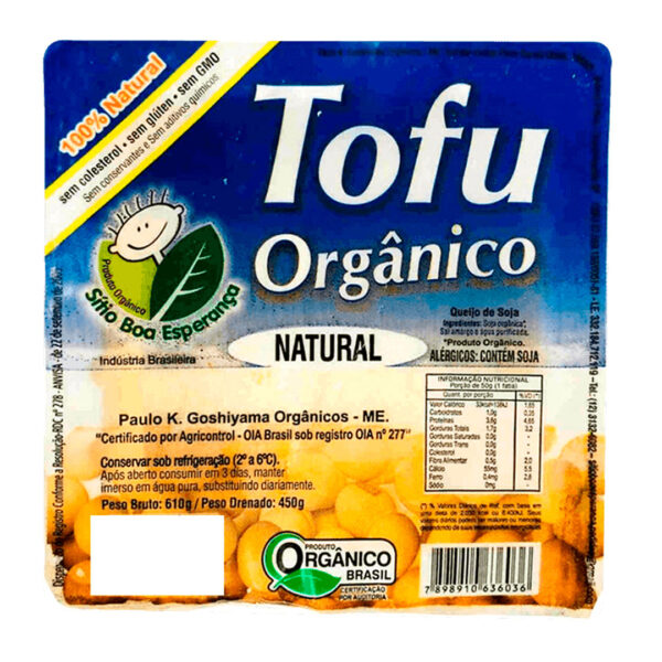Tofu Orgânico 1Kg