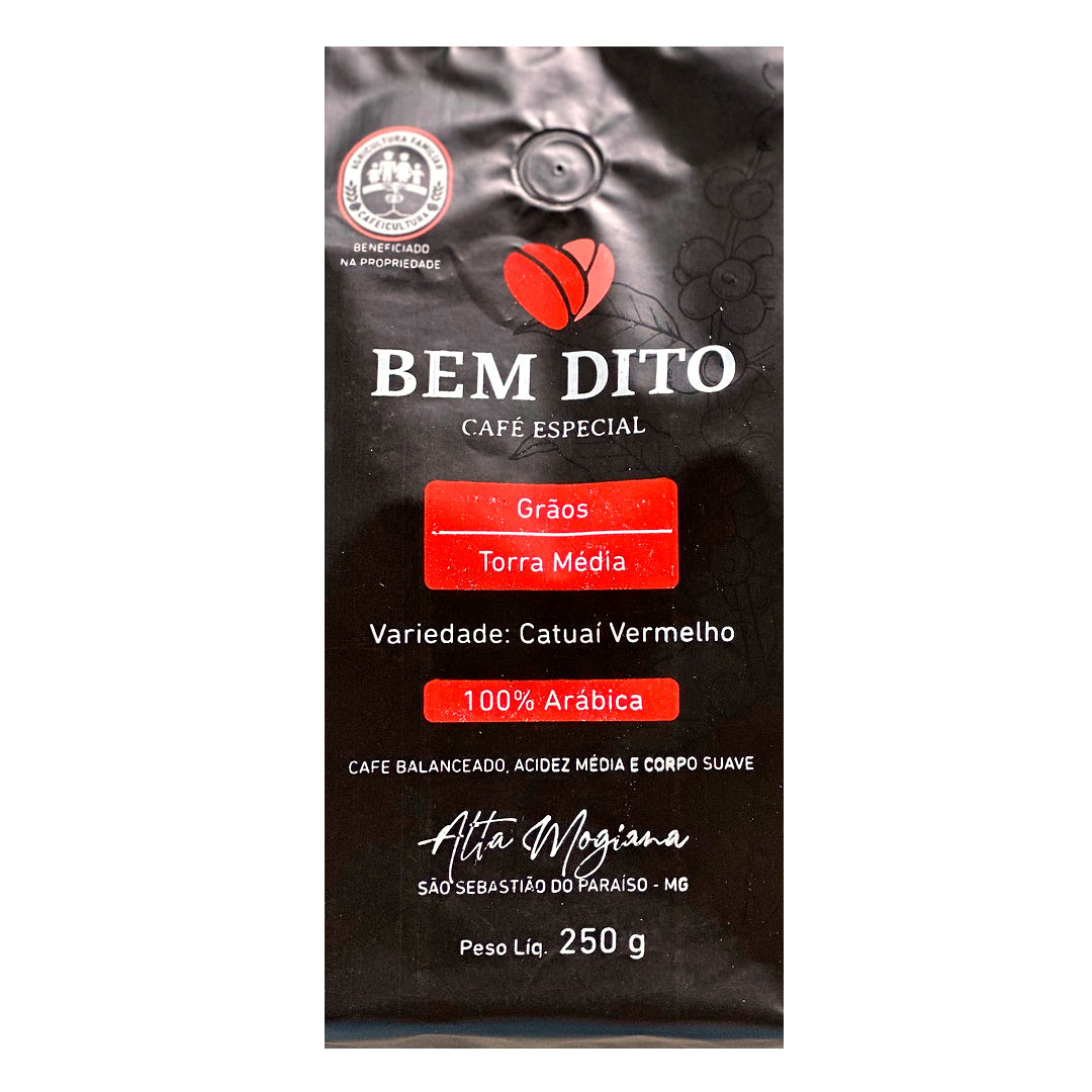 Café Gourmet em Grãos 500g Bem Dito