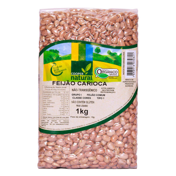 Feijão Carioca Orgânico 1Kg