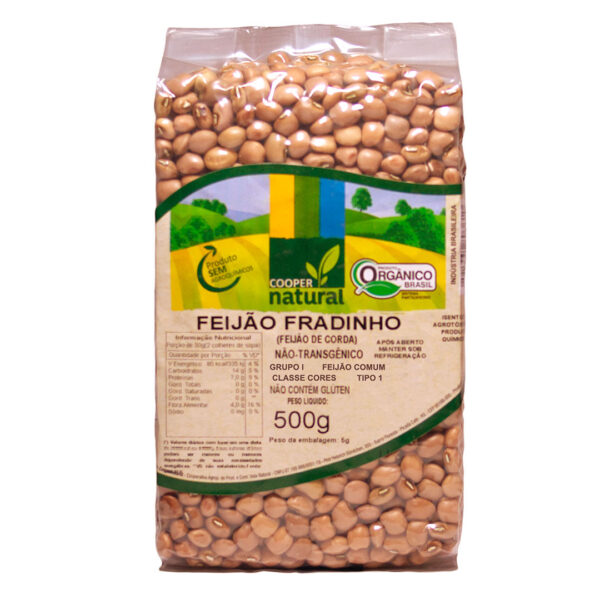 Feijão Fradinho Orgânico 500g