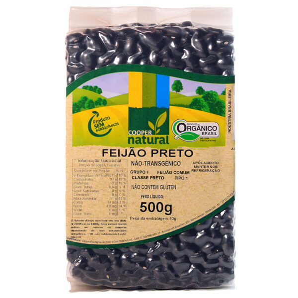 Feijão Preto Orgânico 500g