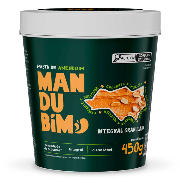 Pasta de Amendoim Granulado