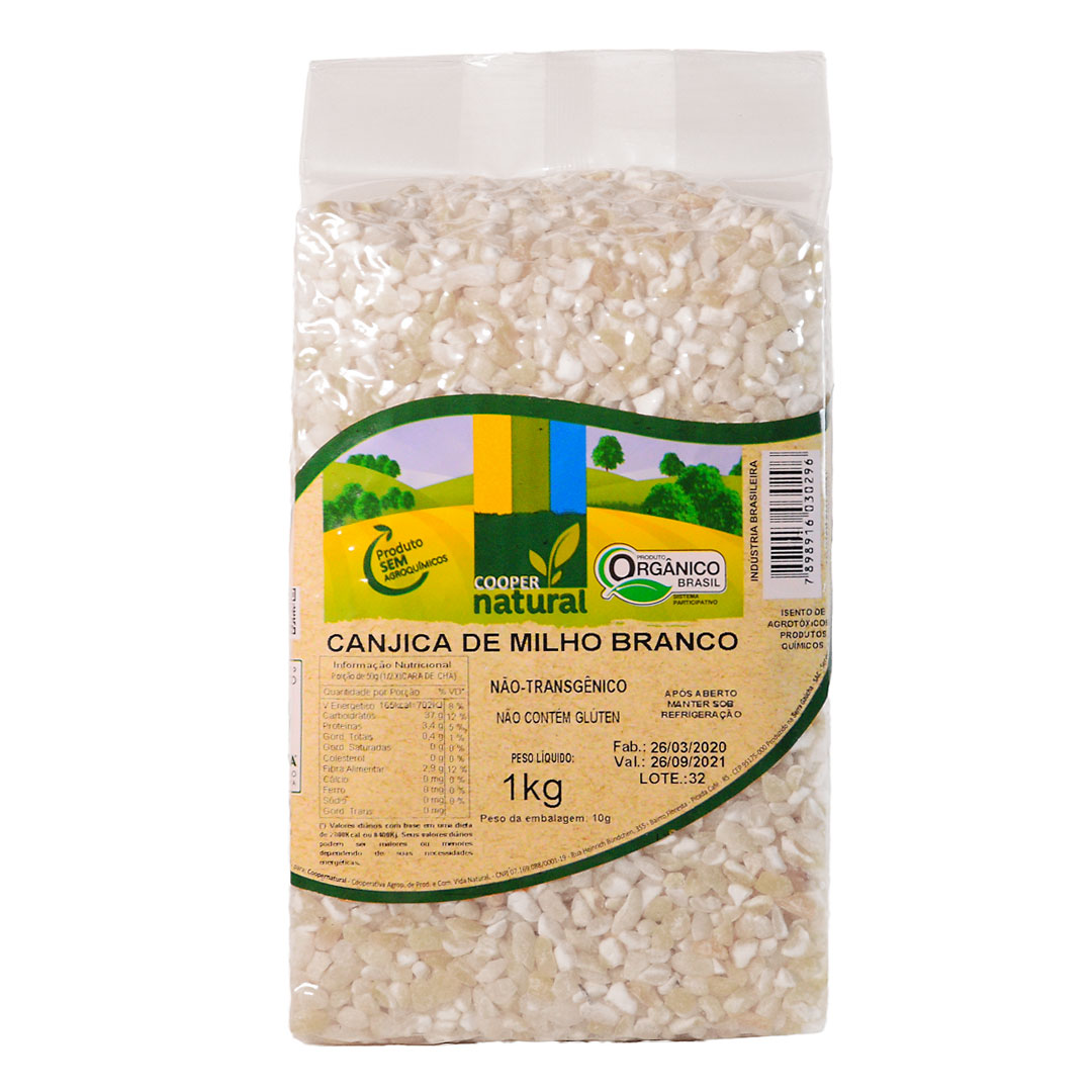 Canjica Branca 1Kg